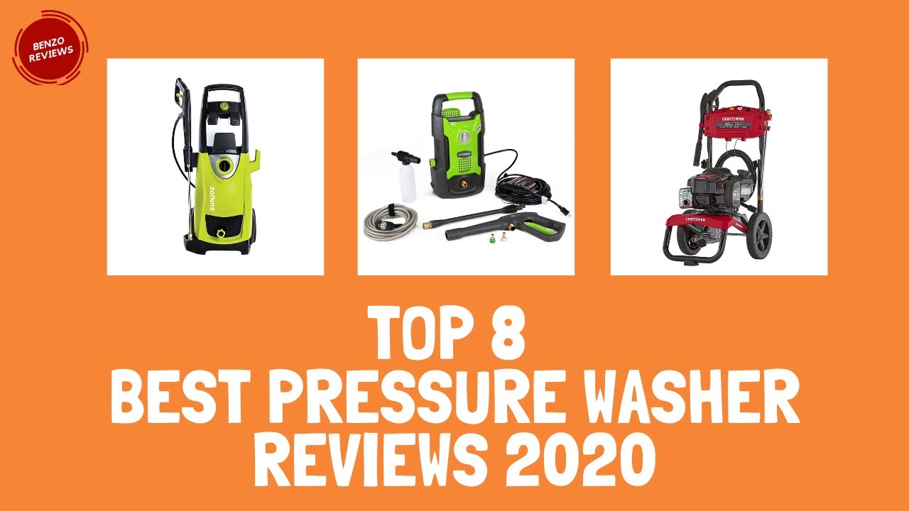 Top 8 Best Pressure Washer Reviews 2020 YouTube