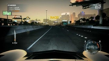 NFS The Run [Multiplayer]: Muscle car playlist - "Desert Run"