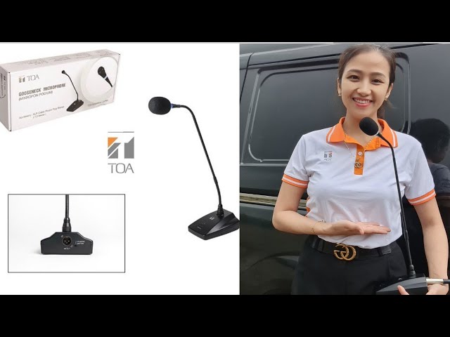 ✅ Micro cổ ngỗng TOA chính hãng. chất lượng cao. giá rẻ nhất thị trường