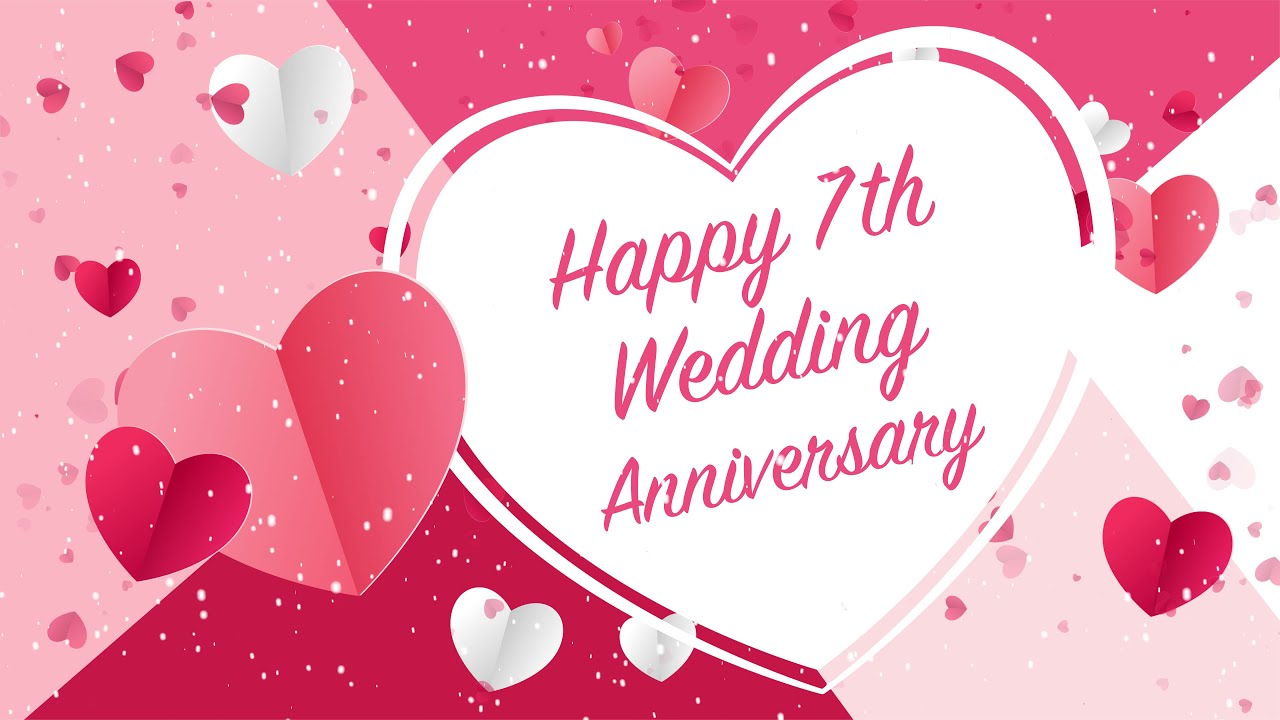 7th Wedding Anniversary Whatsapp Status