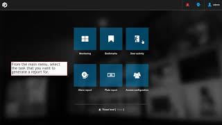 Generating Reports In Web Client