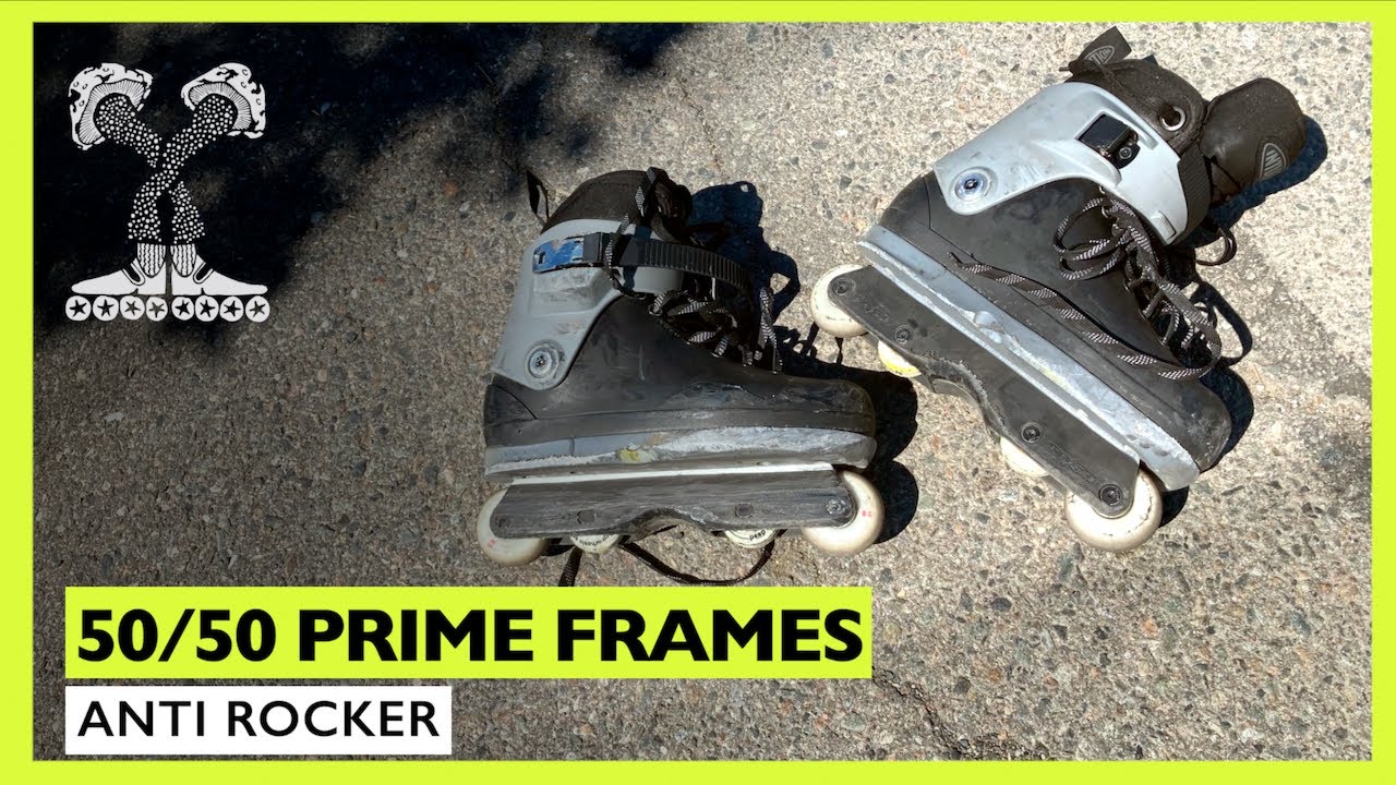 50/50 Prime Frames Anti Rocker on THEM Skates 909 - YouTube