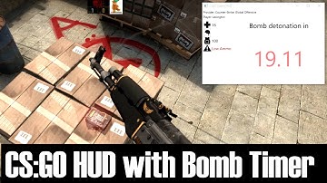 CS:GO Gamestate Integration - HUD with Bomb Timer