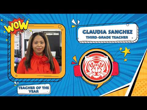 2026 Trautwein Elementary School Teacher of the Year: Claudia Sanchez