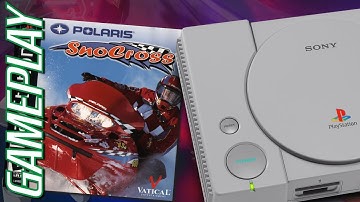 Polaris SnoCross PS1 Gameplay HD - PS1 Extreme Sports Racing Game