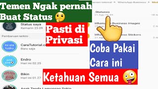 how to see whatsapp status in privacy without application | see hidden wa status