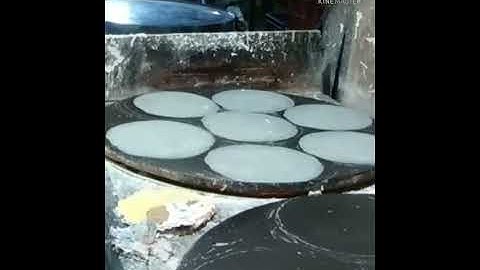 The process of Lumpia Wrapper!! #shorts