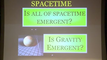 David Gross  - Frontiers of Fundemental Physics (Day 1)