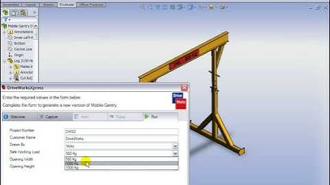 DriveWorksXpress Running
