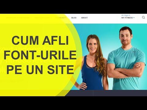 Video: Cum afli ce este un font?