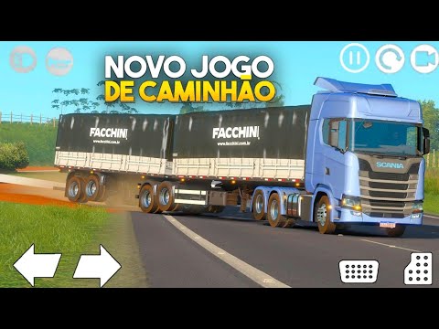 Incrível Novo Jogo De Caminhão Brasileiro Para Celular Android e IOS - Na  Estradas Do Brasil 