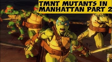 Teenage Mutant Ninja Turtles Mutants in Manhattan Part 2 rocksteady