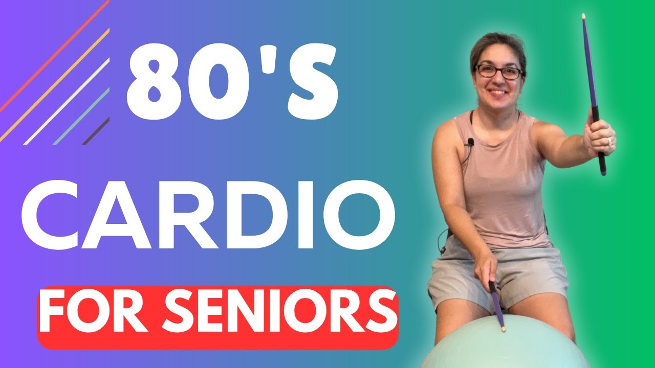 Seated Cardio Drumming with 80s 📼 Music Blast YouTube