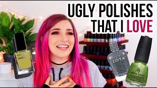 My Favorite UGLY Nail Polishes || KELLI MARISSA