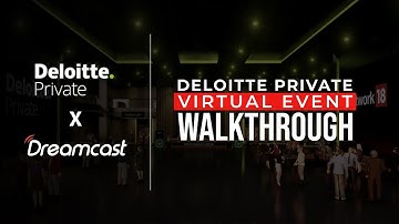 Deloitte Private Virtual Event X Dreamcast Virtual Event Platform