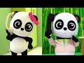 Lima Panda Kecil | sajak anak-anak untuk anak-anak | Five Little Pandas | lagu di indonesia