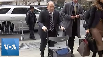 Harvey Weinstein Arrives at Court For More Witness Testimony