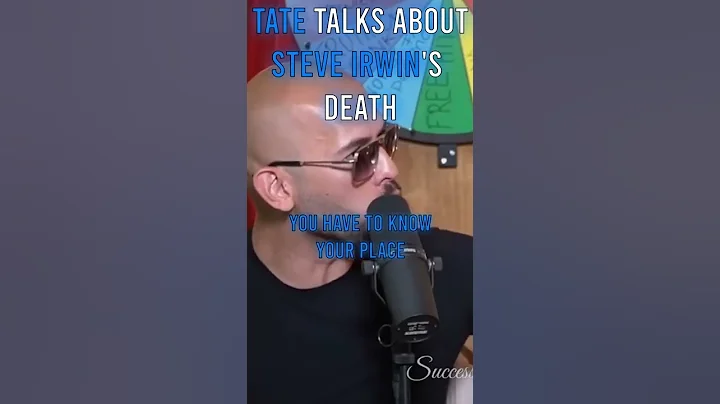 Tate talks about Steve Irwin's Death