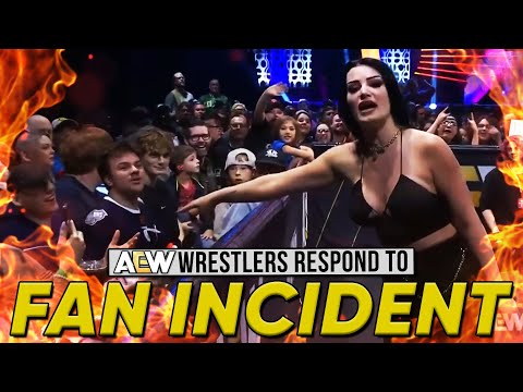 Incident At AEW Taping, Fan Ejected & Wrestlers Respond | WWE Attitude Era Star Appearance Cancelled