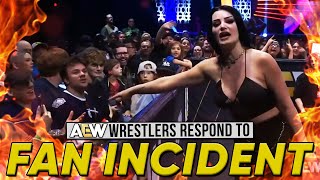 Incident At AEW Taping, Fan Ejected & Wrestlers Respond | WWE Attitude Era Star Appearance Cancelled
