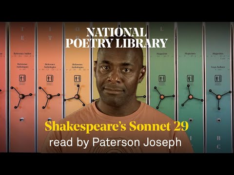 Paterson Joseph reads Shakespeare&rsquo;s Sonnet 29 | Festival of Love