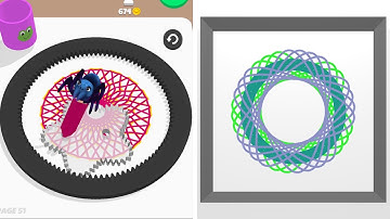 Spiro Art ASMR - All Levels Gameplay Android, iOS
