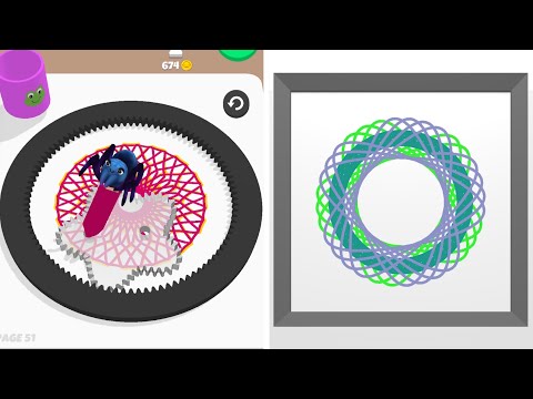 Spiro Art ASMR - All Levels Gameplay Android, iOS