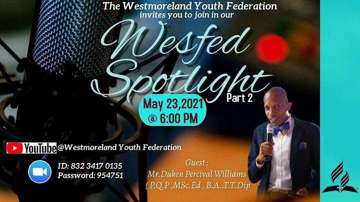 Wesfed Spotlight II Mr. Duken Percival Williams|| ...