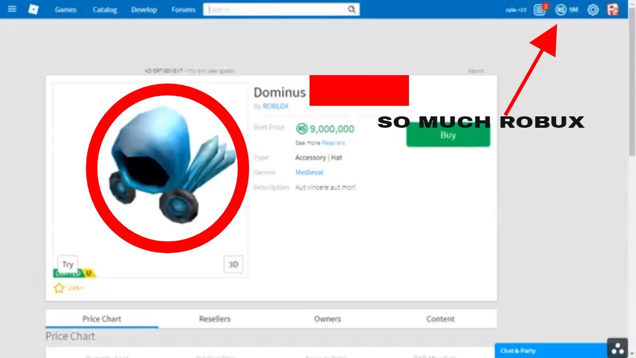 Getting Dominus Frigidus In Roblox Omg By Slimmelonbro - how to get a dominus for 1 robux