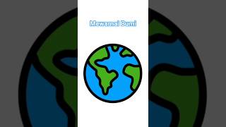 Bumi Itu Bulat Ya Guys🌏Jadi Warna Apa Ya❓️🎨 Seru Banget‼️