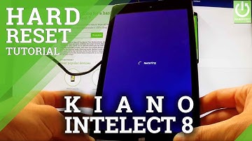 Hard Reset KIANO Intelect 8 - Factory Reset by Windows Settings