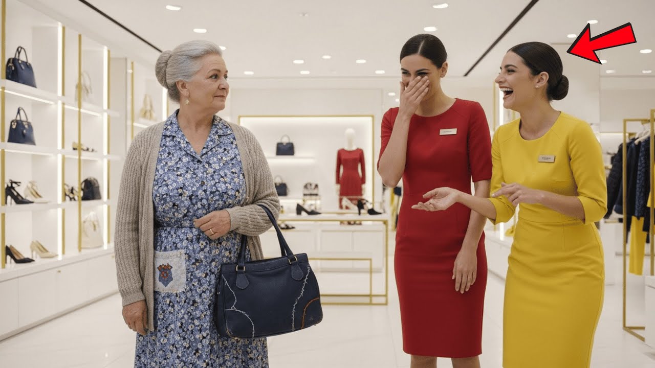 Se Burlaron De La Mujer Sencilla En La Tienda De Lujo…Hasta Que Su Hija Millonaria Las Calló A Todas