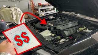 How cheap can you drop a coyote into a 9604 Mustang, here is the...