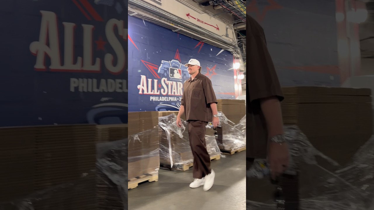 Luis Arraez and Logan Webb arrive at All-Star Week 🎥