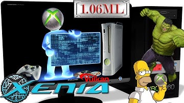 XENIA 1.06ML [Xbox 360] - Review [Graphics Upgrade] Vulkan api #1