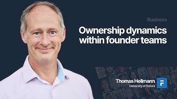 Ownership dynamics within founder teams - Thomas Hellmann