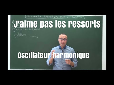 MPSI/PCSI "J&rsquo;aime pas les ressorts"