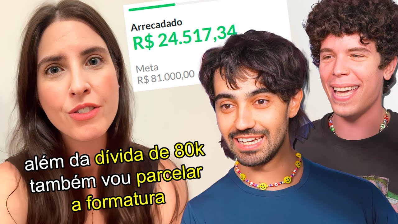 a mediciner endividada não quer só R$80 mil: falta a festa de formatura kkkk