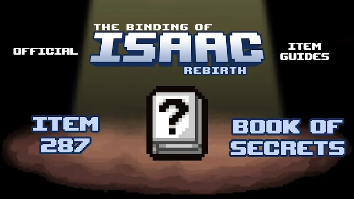 Official TBOI Item Guides No. 287: Book of Secrets