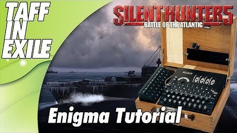 Silent Hunter 5 | Wolves of Steel | Enigma Machine Decoding Tutorial