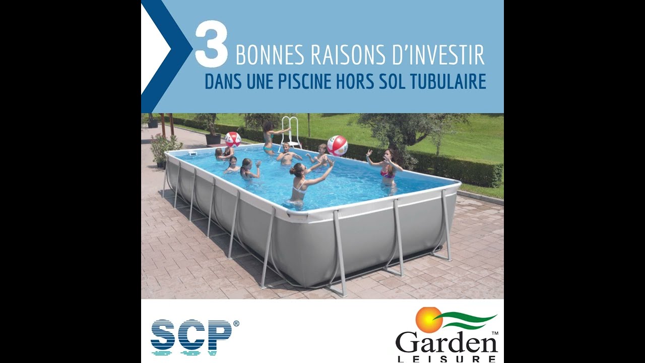 Futura 650 Piscine hors-sol rectangulaire kit et accessoires gris