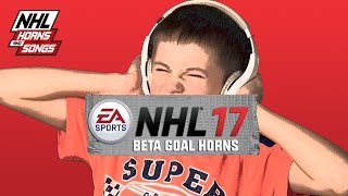 NHL 17 Beta ''Improved'' Goal Horns (triggered)