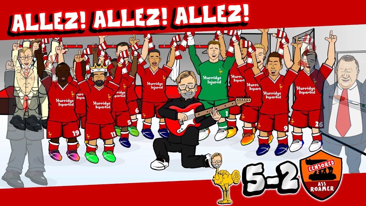 Download 🏆ALLEZ ALLEZ ALLEZ! 5-2!🏆 Liverpool vs Roma (Champions League Semi-Final 2018 goals highlights)