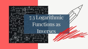 7.3 Logarithmic Functions as Inverses