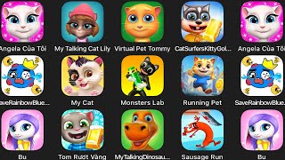 Angela,My talking Cat Lily,Virtual Pet tommy,CatSurfeKittyGol,SaveRainbowBlue,My cat,Bu, screenshot 4
