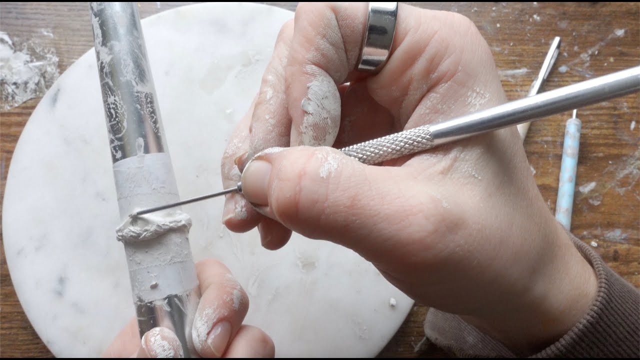 how to make a ring using art clay silver (gas stove firing!)