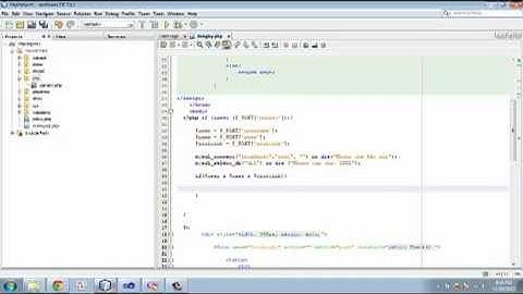 Trang đăng ký thành viên sử dung csdl mysql và PHP