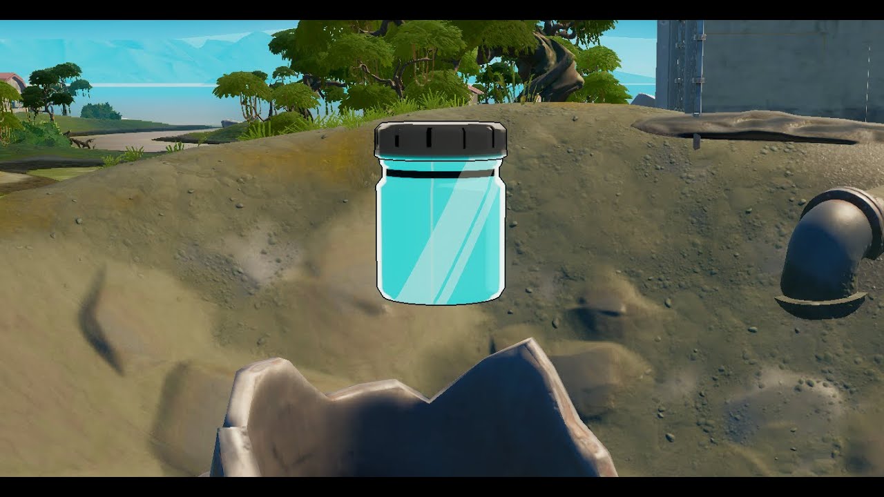 Find Bottles of Slurp Turquoise in Sludgy Swamp /Fortnite Chapter 2 Season 8