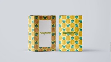 Thumbnail of Free Download Photoshop – Packaging Box And Cup Mockup