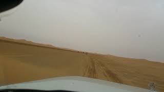 Pajero driving in a sabkha razeen area Feb 22